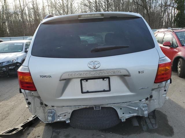 JTEES41A082101193 - 2008 TOYOTA HIGHLANDER WHITE photo 6