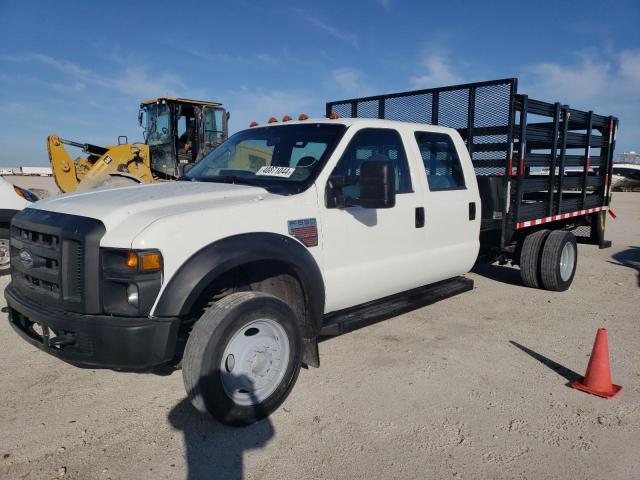 1FDAW56R38EA08206 - 2008 FORD F550 SUPER DUTY WHITE photo 1