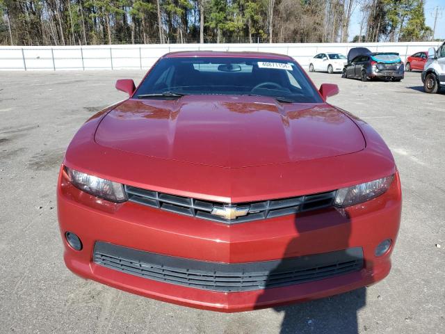 2G1FB1E39F9306490 - 2015 CHEVROLET CAMARO LS RED photo 5