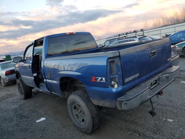 1GTEK19T73E305067 - 2003 GMC NEW SIERRA K1500 BLUE photo 2