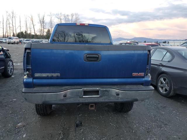 1GTEK19T73E305067 - 2003 GMC NEW SIERRA K1500 BLUE photo 6