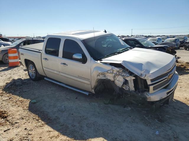 3GCPKTE74CG302276 - 2012 CHEVROLET SILVERADO K1500 LTZ WHITE photo 4