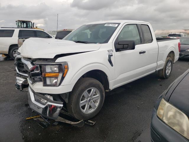 1FTEX1CB7PKD87097 - 2023 FORD F150 SUPER CAB WHITE photo 1