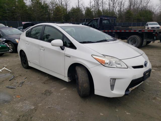 JTDKN3DU9C5528295 - 2012 TOYOTA PRIUS WHITE photo 4