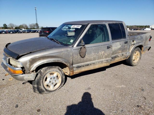 1GCDT13XX4K132765 - 2004 CHEVROLET S TRUCK S10 BEIGE photo 1