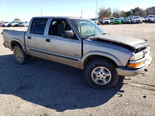 1GCDT13XX4K132765 - 2004 CHEVROLET S TRUCK S10 BEIGE photo 4