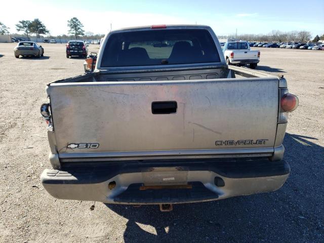 1GCDT13XX4K132765 - 2004 CHEVROLET S TRUCK S10 BEIGE photo 6