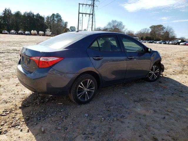 5YFBURHE1JP816353 - 2018 TOYOTA COROLLA L GRAY photo 3