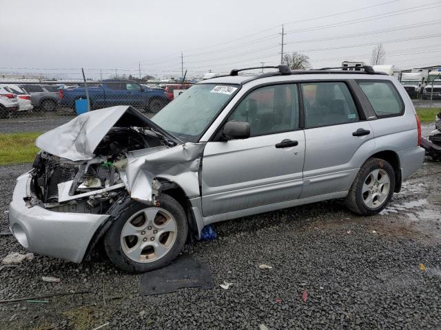 JF1SG65694H740051 - 2004 SUBARU FORESTER 2.5XS SILVER photo 1