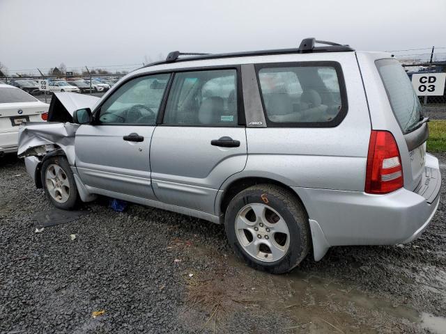 JF1SG65694H740051 - 2004 SUBARU FORESTER 2.5XS SILVER photo 2