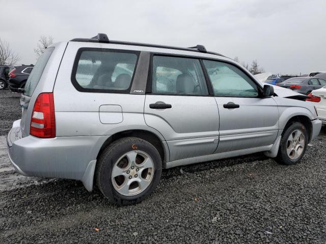 JF1SG65694H740051 - 2004 SUBARU FORESTER 2.5XS SILVER photo 3