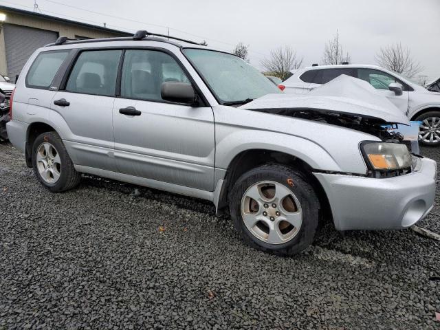 JF1SG65694H740051 - 2004 SUBARU FORESTER 2.5XS SILVER photo 4