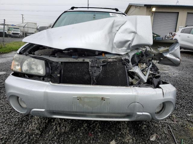 JF1SG65694H740051 - 2004 SUBARU FORESTER 2.5XS Серебристый фото 5