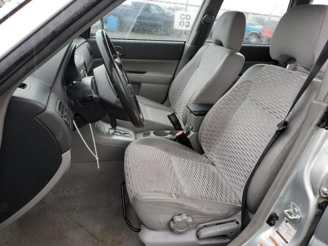 JF1SG65694H740051 - 2004 SUBARU FORESTER 2.5XS Серебристый фото 7