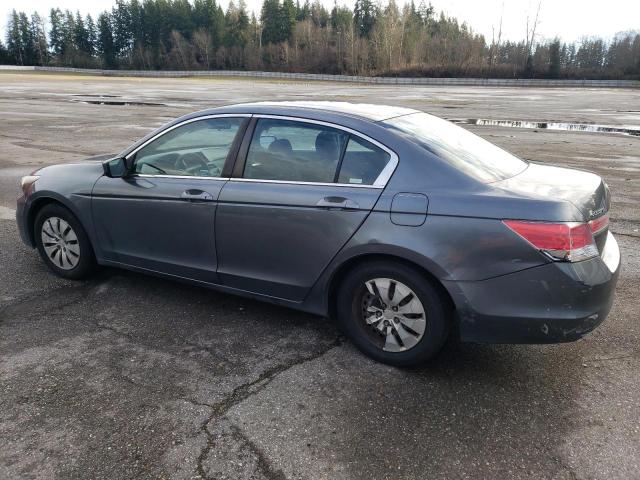 1HGCP2F32CA065924 - 2012 HONDA ACCORD LX GRAY photo 2