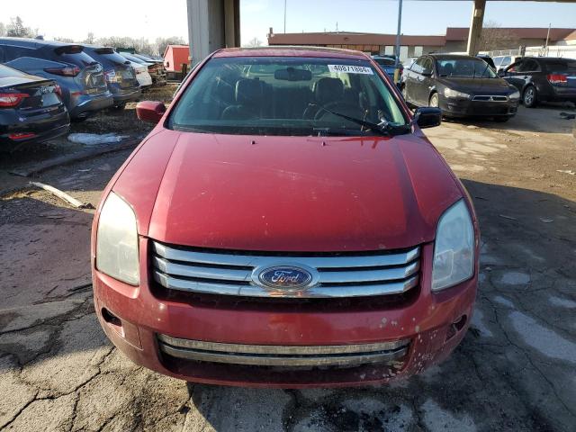 3FAHP07Z29R154330 - 2009 FORD FUSION SE RED photo 5