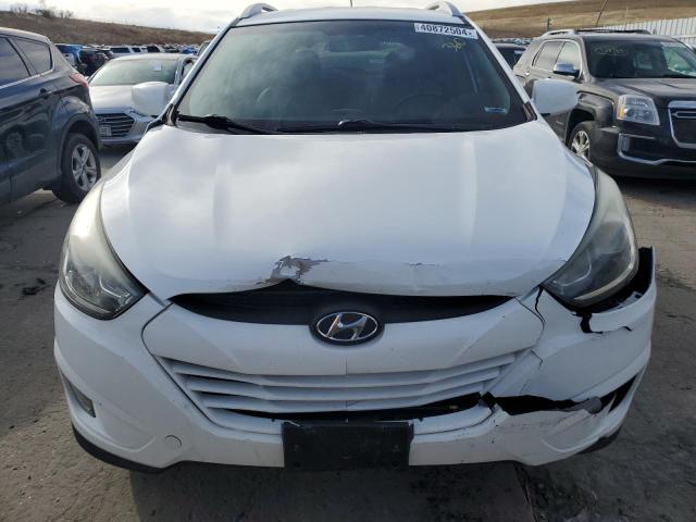 KM8JUCAG8EU909752 - 2014 HYUNDAI TUCSON GLS WHITE photo 5