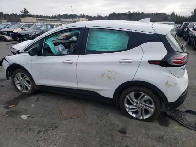 1G1FW6S08P4105003 - 2023 CHEVROLET BOLT EV 1LT WHITE photo 2