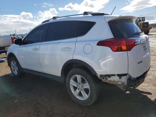 JTMWFREV4DD014659 - 2013 TOYOTA RAV4 XLE WHITE photo 2