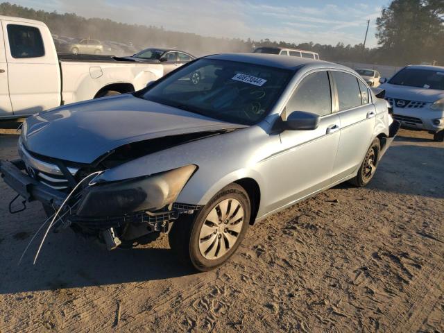 1HGCP2F3XBA027646 - 2011 HONDA ACCORD LX BLUE photo 1