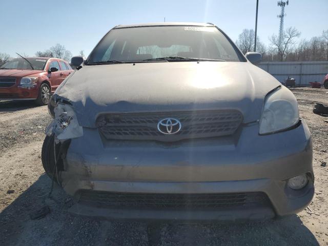 2T1KR32E27C680976 - 2007 TOYOTA COROLLA MA XR GRAY photo 5