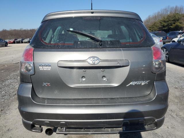 2T1KR32E27C680976 - 2007 TOYOTA COROLLA MA XR GRAY photo 6