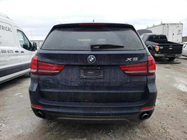 5UXKR0C59F0P12911 - 2015 BMW X5 XDRIVE35I BLUE photo 6