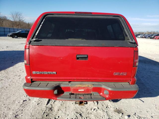 1GTCS19X9X8519945 - 1999 GMC SONOMA RED photo 6