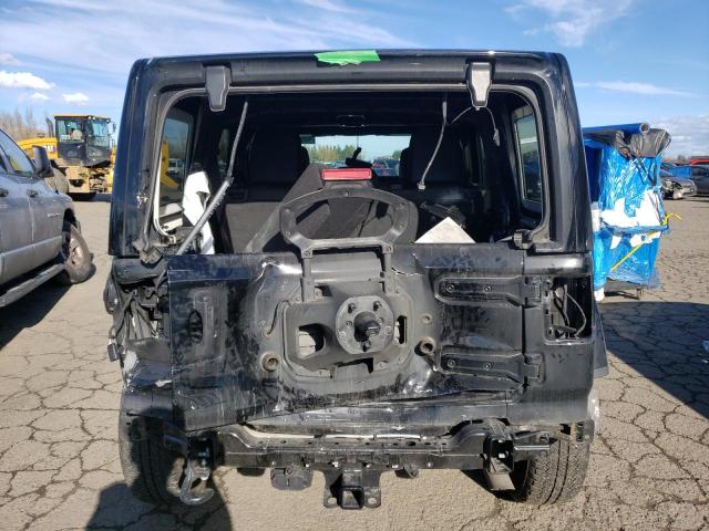 1C4HJXEG4PW595604 - 2023 JEEP WRANGLER SAHARA BLACK photo 6