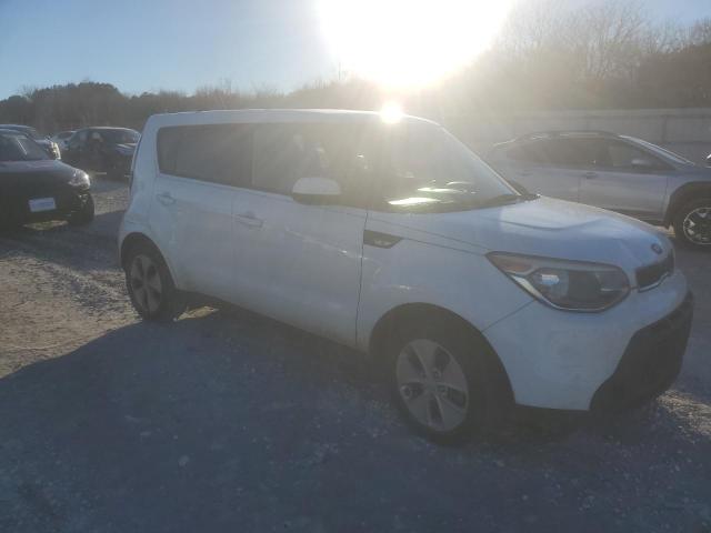 KNDJN2A28E7718394 - 2014 KIA SOUL WHITE photo 4