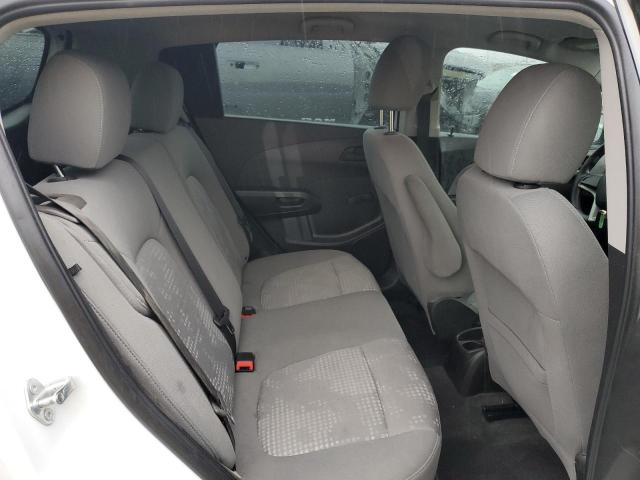 1G1JA6SH6F4132813 - 2015 CHEVROLET SONIC LS 白色 照片 10