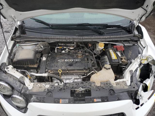 1G1JA6SH6F4132813 - 2015 CHEVROLET SONIC LS 白色 照片 11