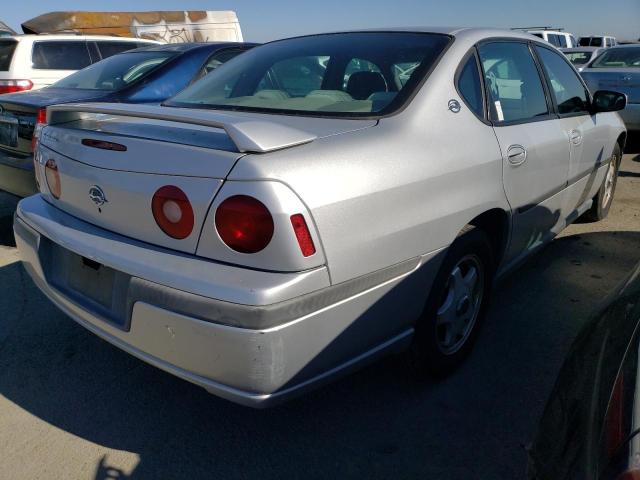 2G1WF52E649203509 - 2004 CHEVROLET IMPALA SILVER photo 3