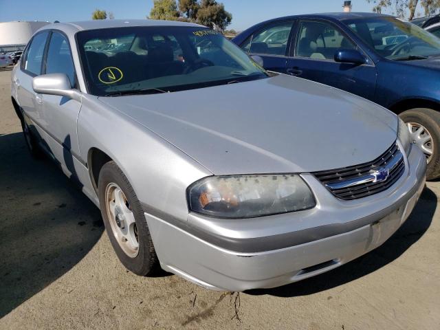 2G1WF52E649203509 - 2004 CHEVROLET IMPALA SILVER photo 4