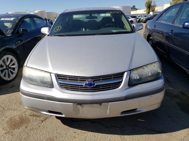 2G1WF52E649203509 - 2004 CHEVROLET IMPALA SILVER photo 5