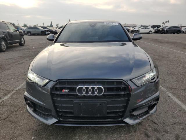 WAUFFAFCXJN109406 - 2018 AUDI S6 PREMIUM PLUS GRAY photo 5