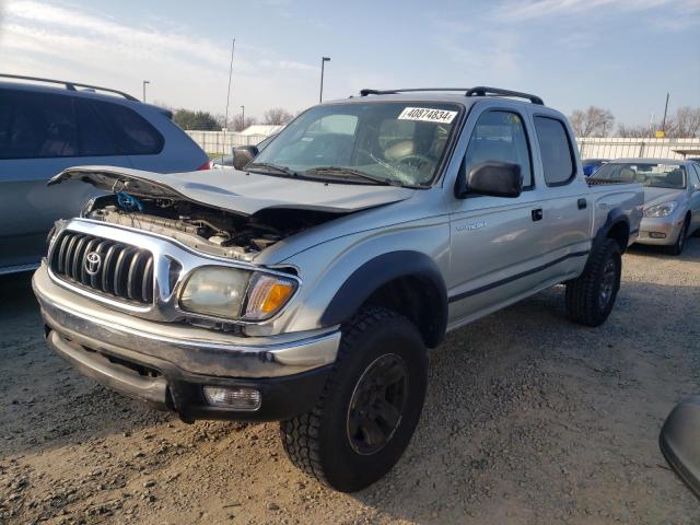 5TEGN92NX3Z164177 - 2003 TOYOTA TACOMA DOUBLE CAB PRERUNNER SILVER photo 1