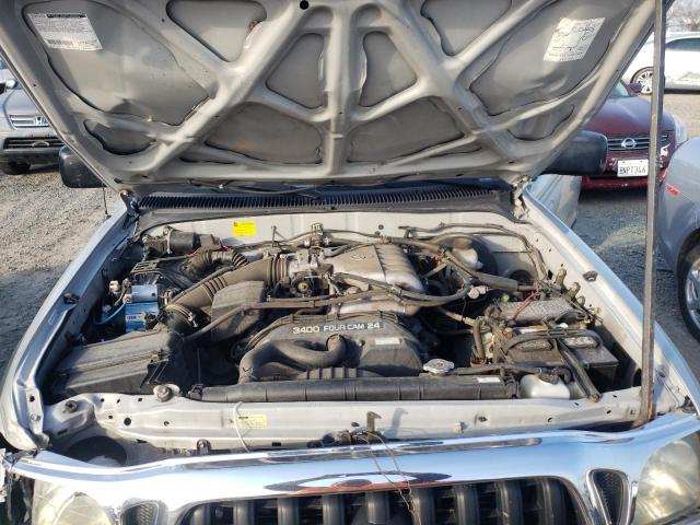 5TEGN92NX3Z164177 - 2003 TOYOTA TACOMA DOUBLE CAB PRERUNNER SILVER photo 11