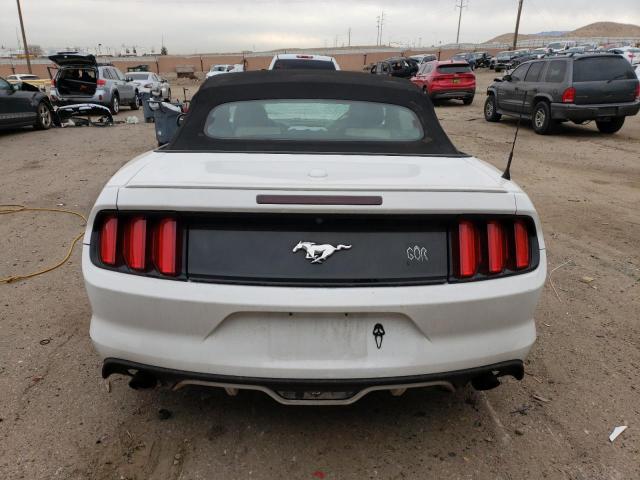 1FATP8UHXH5293711 - 2017 FORD MUSTANG WHITE photo 6