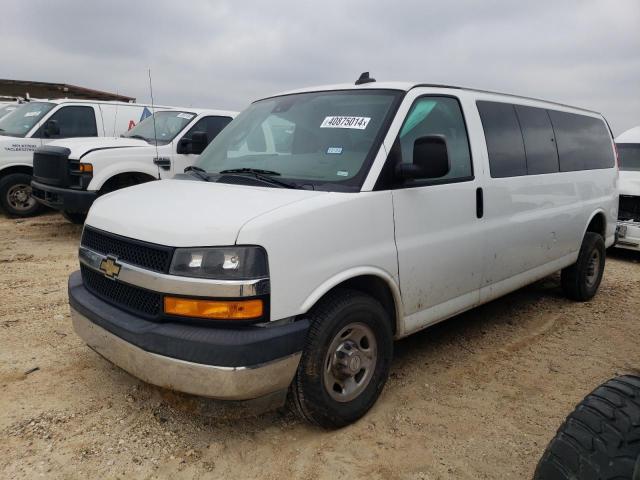 1GAZGPFG0K1250442 - 2019 CHEVROLET EXPRESS G3 LT WHITE photo 1