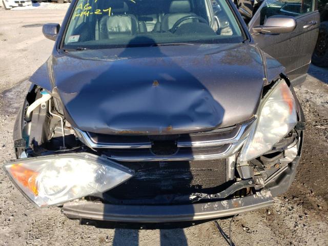 5J6RE4H71AL018020 - 2010 HONDA CR-V EXL GRAY photo 11