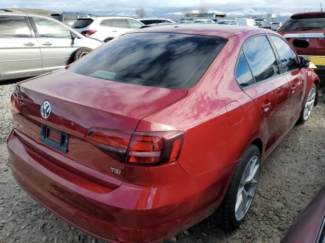 3VW267AJ7GM379946 - 2016 VOLKSWAGEN JETTA S RED photo 3