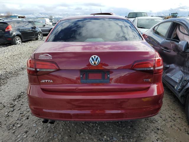 3VW267AJ7GM379946 - 2016 VOLKSWAGEN JETTA S RED photo 6