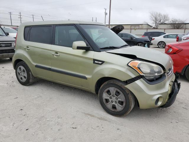 KNDJT2A55D7590436 - 2013 KIA SOUL GREEN photo 4