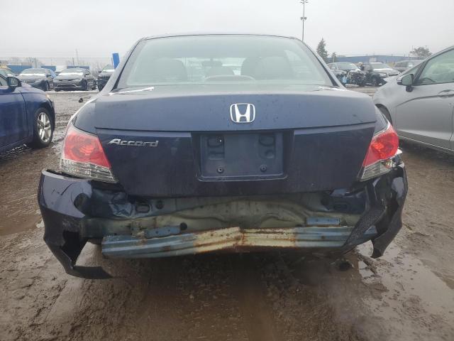 1HGCP26729A186268 - 2009 HONDA ACCORD EX BLUE photo 6