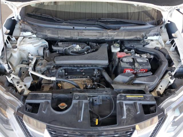 JN8AT2MT1HW136386 - 2017 NISSAN ROGUE S WHITE photo 11