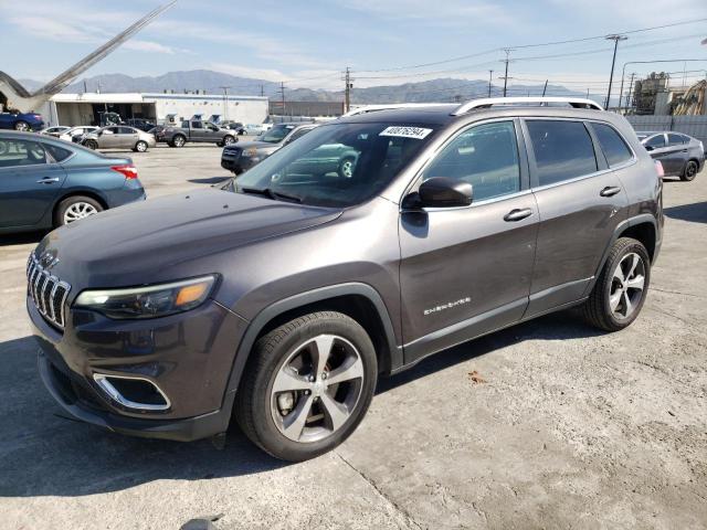 1C4PJLDX2KD273229 - 2019 JEEP CHEROKEE LIMITED GRAY photo 1