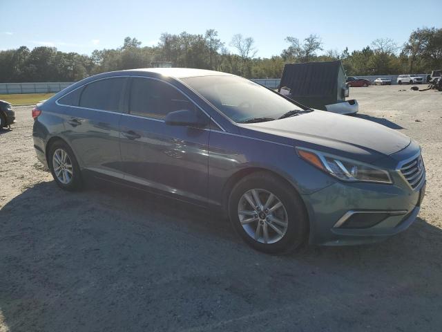 5NPE24AF1GH406912 - 2016 HYUNDAI SONATA SE BLUE photo 4