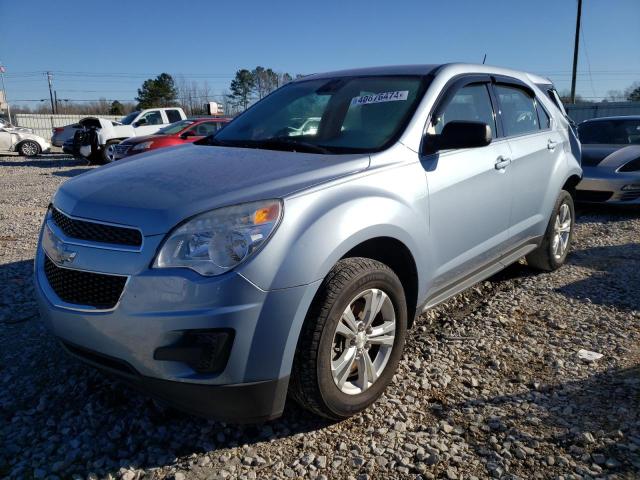 2GNALAEK6F6147233 - 2015 CHEVROLET EQUINOX LS SILVER photo 1