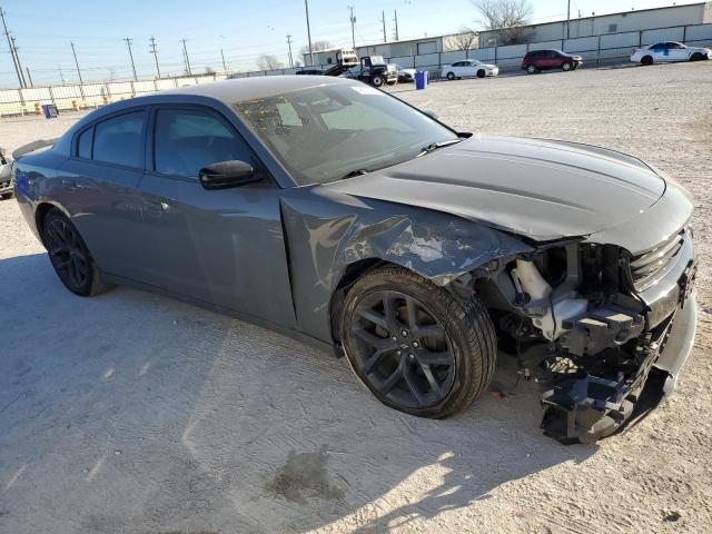 2C3CDXBGXKH668234 - 2019 DODGE CHARGER SXT GRAY photo 4